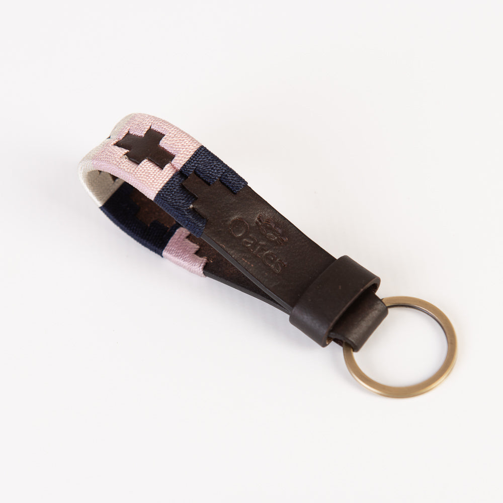 Leather Polo Key Ring 2