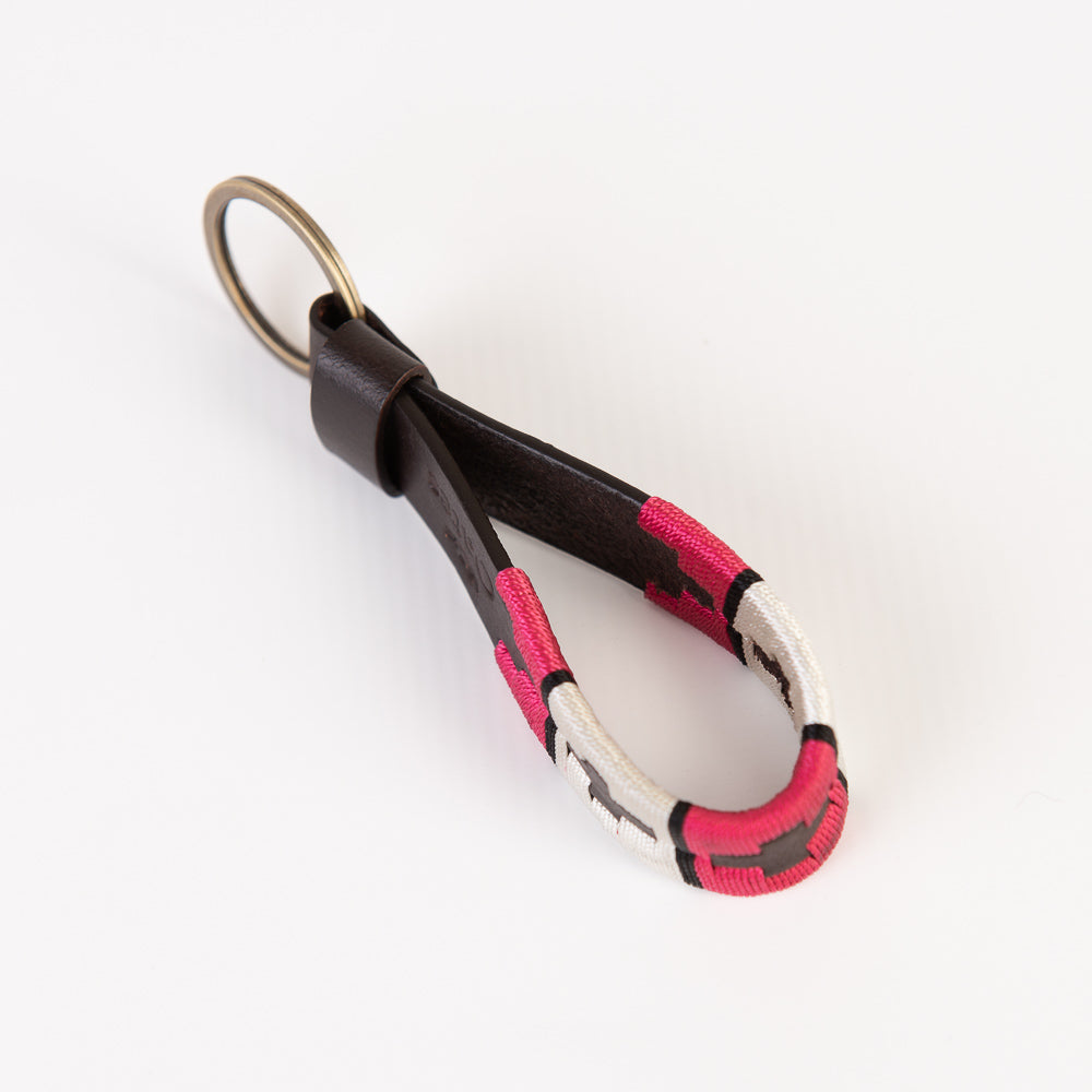 Leather Polo Key Ring 4