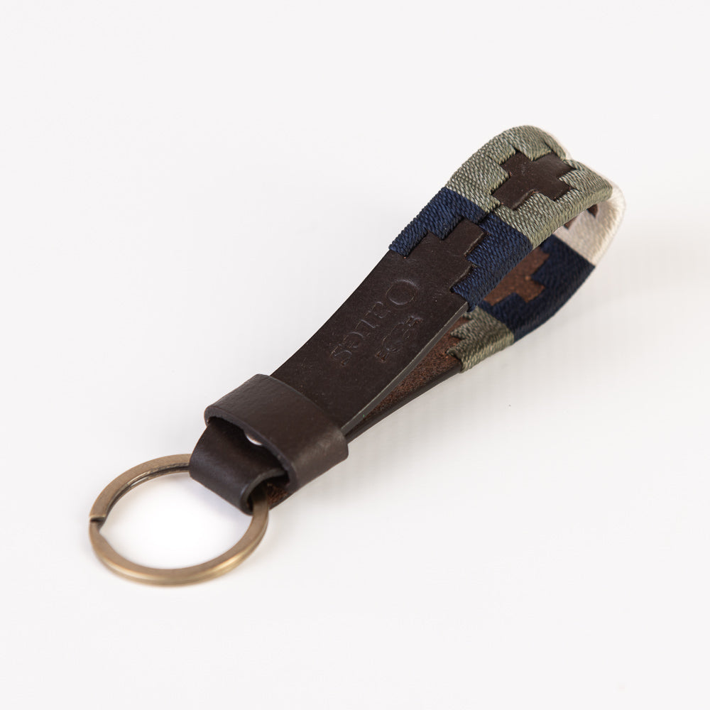 Leather Polo Key Ring 3