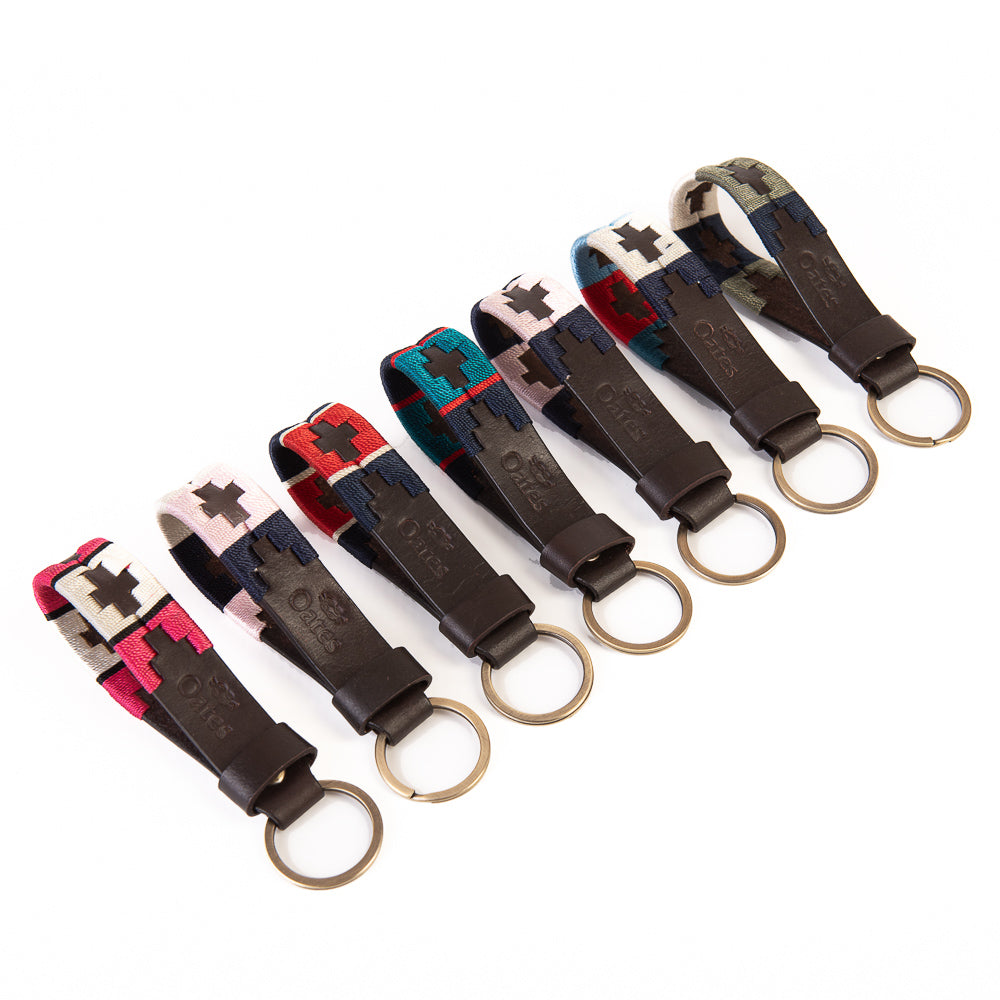 Leather Polo Key Ring 1