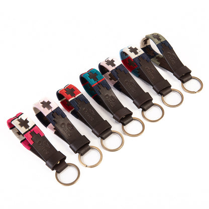 Leather Polo Key Ring 1