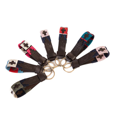 Leather Polo Key Ring 1